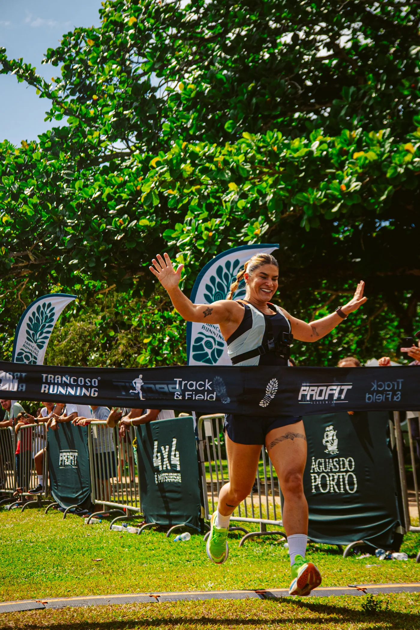 Atleta durante a prova